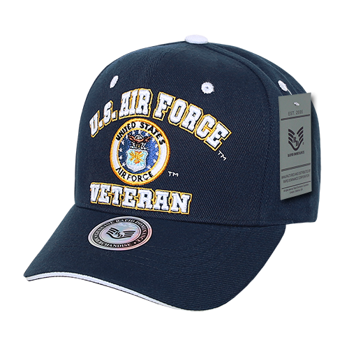 'Veterans' Caps, Air Force, Navy