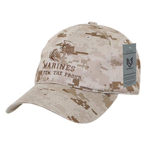 Relaxed Cotton Cap,Marines 2, Desert Dig