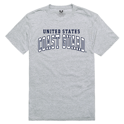 Relaxed Graphic T, Uscg 1, H.Grey, 2x