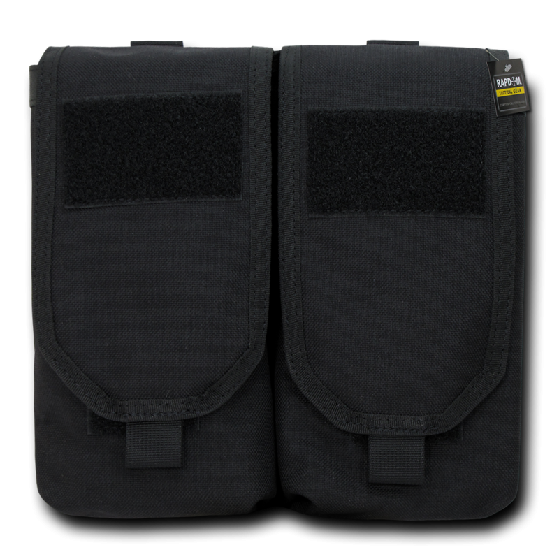 Double Ar Mag Pouch W/ Cover, Black