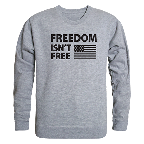 Graphic Crewneck, Freedom Isn't, Hgy, l