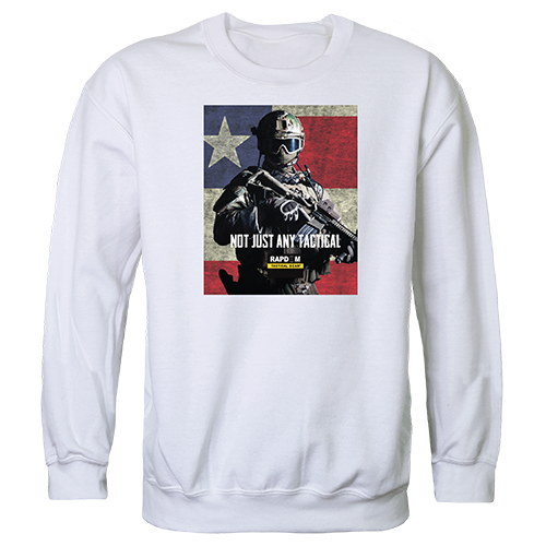 Graphic Crewneck, Not Just Any, Wht, l