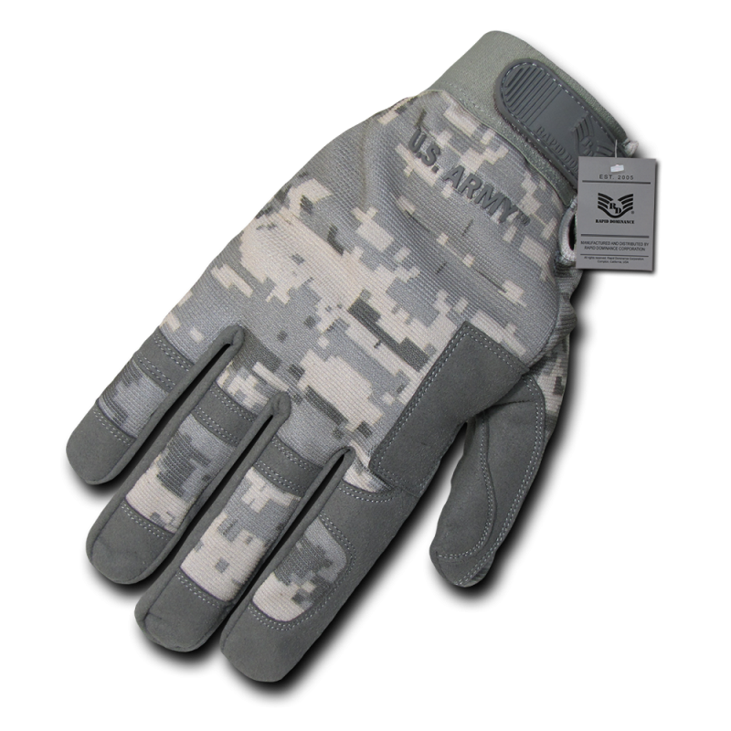 Digital Camo Gloves, Army, Acu, 2x