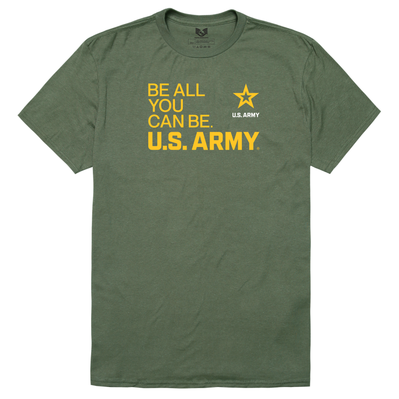 Relaxed Graphic T's,Us Army 55,Olive, l