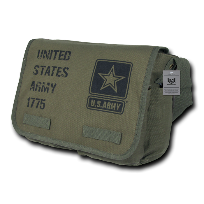 Messenger Bag, U.S. Army, Olive
