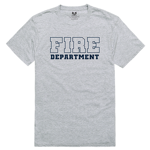 Relaxed Graphic T's, Fire Dep,H.Grey, s