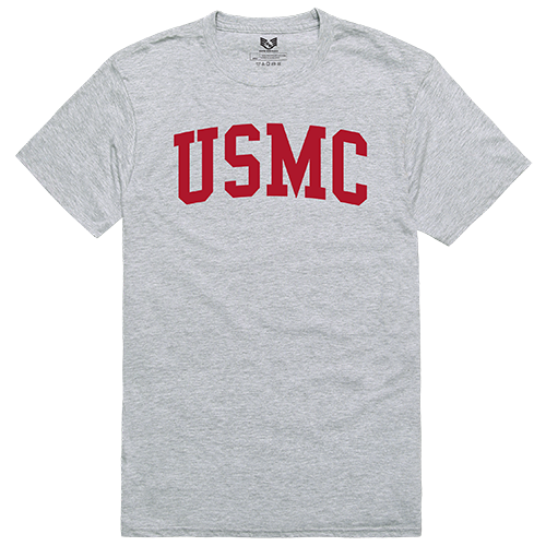 Rapid Dominance Game Day Tee - Marines, H. Grey
