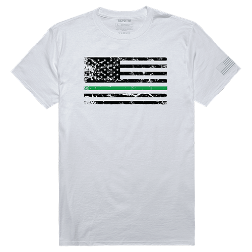 Tactical Graphic Tee - Tgl Flag, Wht, 2x