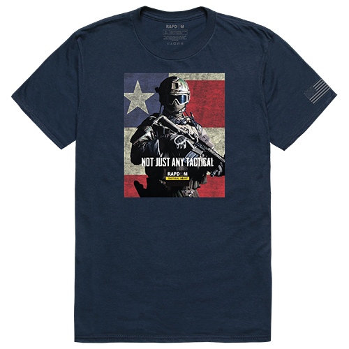 Tactical Graphic T,Not Just Any, Nvy, 2x