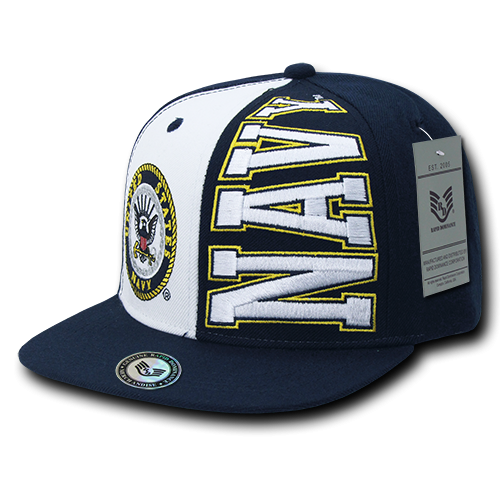 Stack Up Military Caps Navy