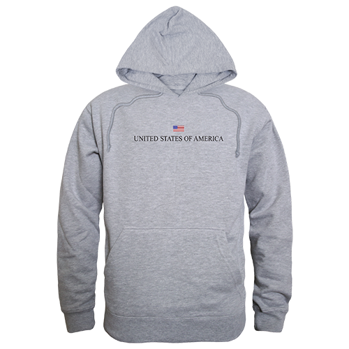 Graphic Pullover Sweatshirt - USA Made, H. Grey, L