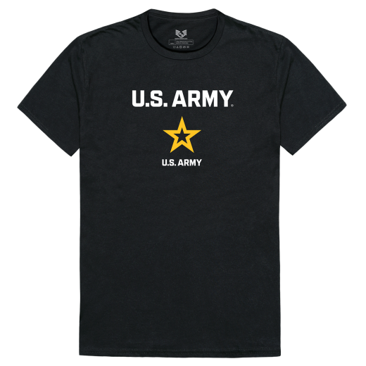 Relaxed Graphic T's, Us Army 57, Black, 2x