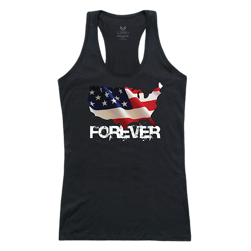 Graphic Tank with Forever USA Map Design - Patriotic Fashion Must-Have