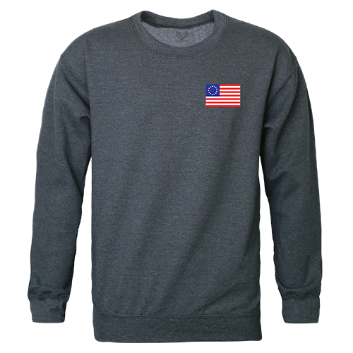 Graphic Crewneck, Heather Charcoal, Hch, l