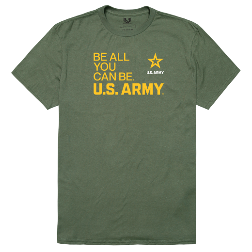 Relaxed Graphic T's, US Army 55, Olive