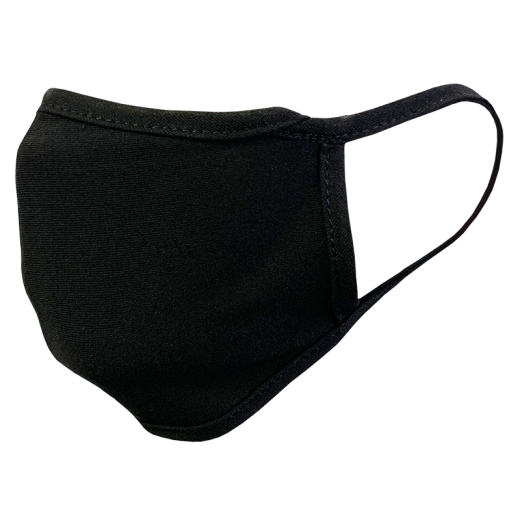 Single Layer Face Mask, Black - Buy Online Today!