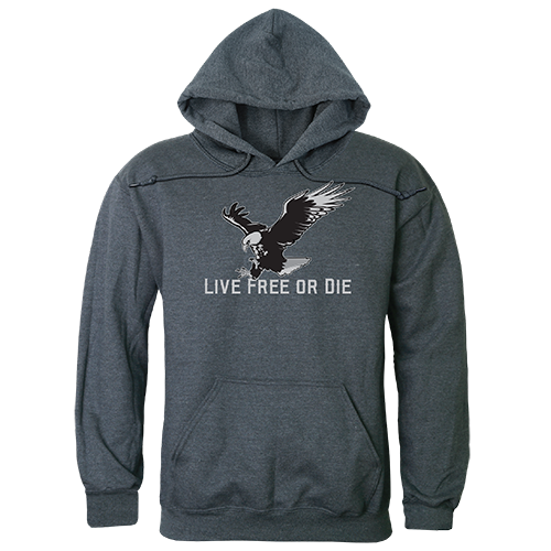 Graphic Pullover Live Free H.Char Xl