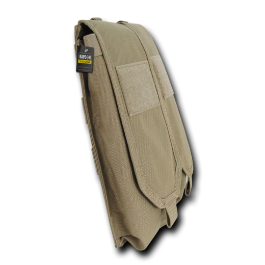 Double AR Mag Pouch with Cover, Khaki