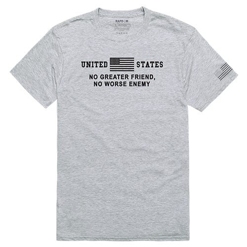 Tactical Graphic T-Shirt - No Greater, Hgy, S - Rapid Dominance Corporation