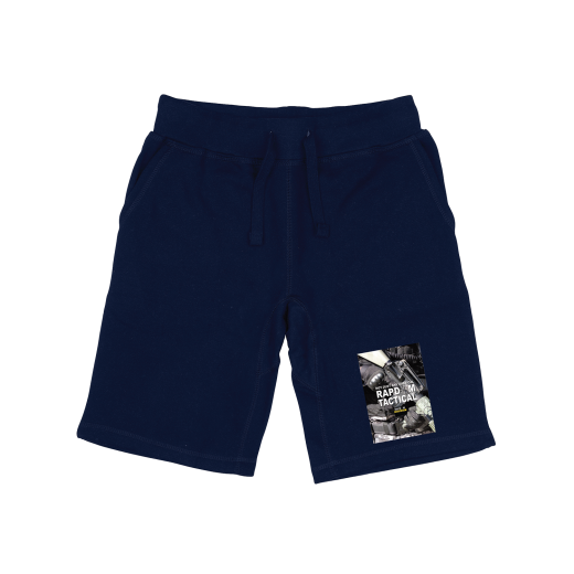 Rapdom 2 Graphic Shorts - Tactical Fleece Shorts for Men