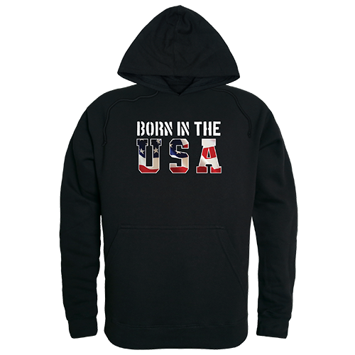 Graphic Pullover Sweatshirt - Born in the USA Apparel