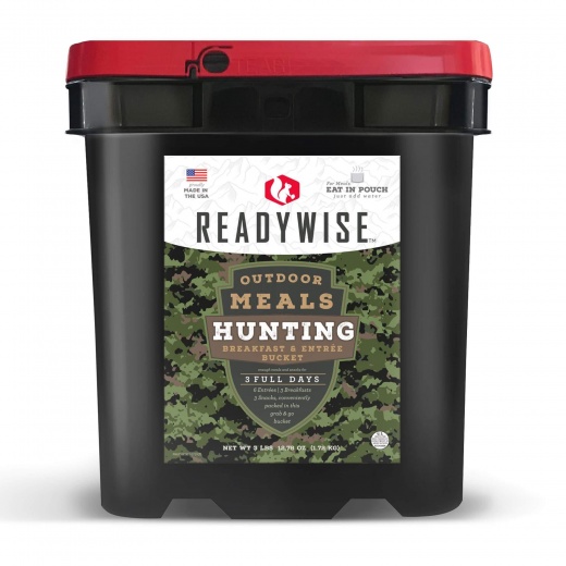 Hunting Bucket Cook-In-Pouch Meals - Readywise