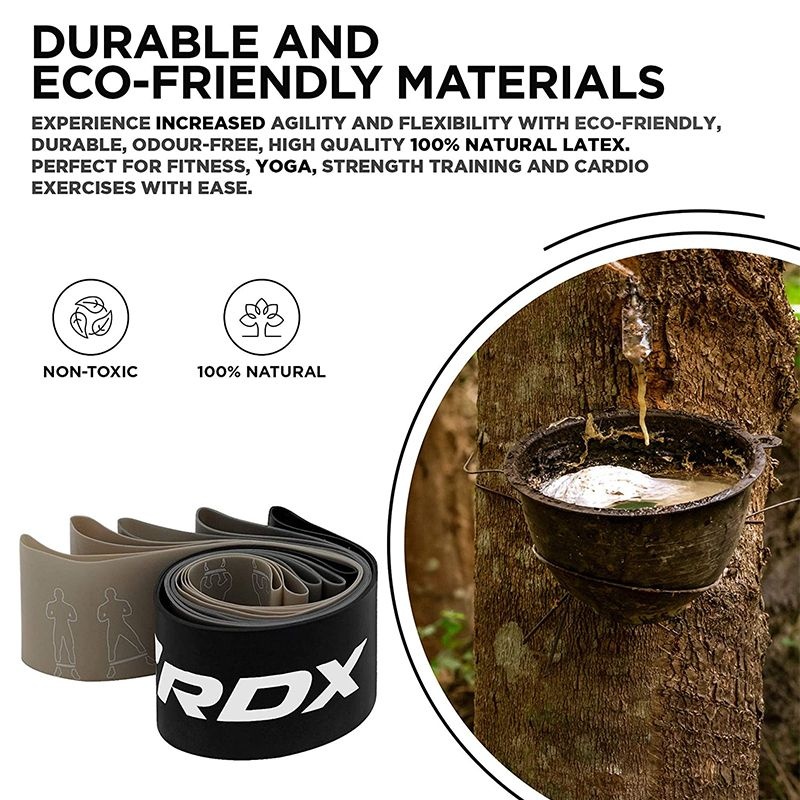 Rdx Mg 5-In-1 Pull Up Assist & Body Stretching Bands For Training