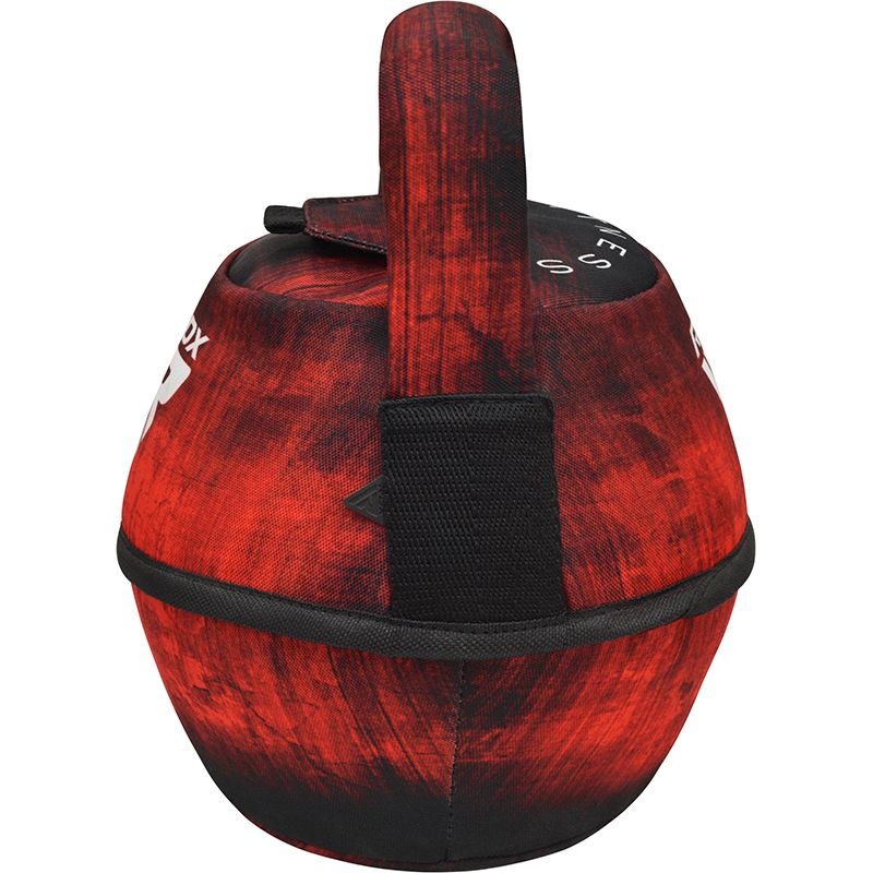 Rdx F1 Red / Black Sand Filled Kettlebell 4-10Kg
