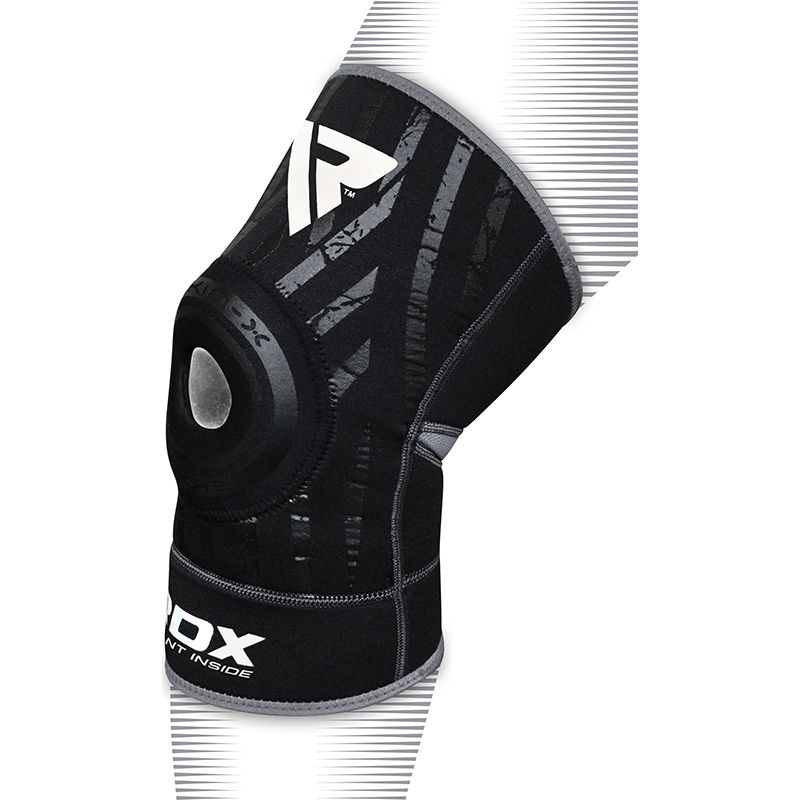 Rdx K2 2Xl Black Neoprene Knee Support