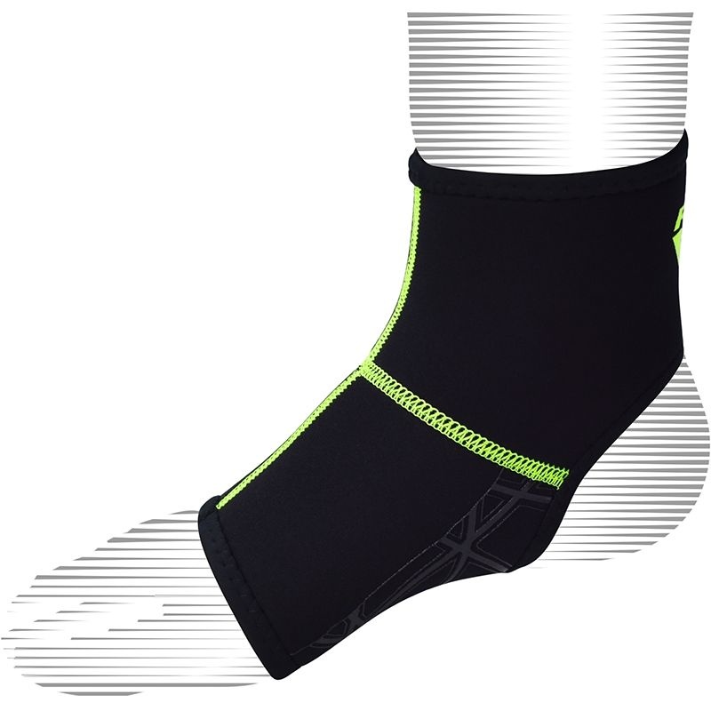 Rdx A2 2Xl Green Neoprene Anklet Support