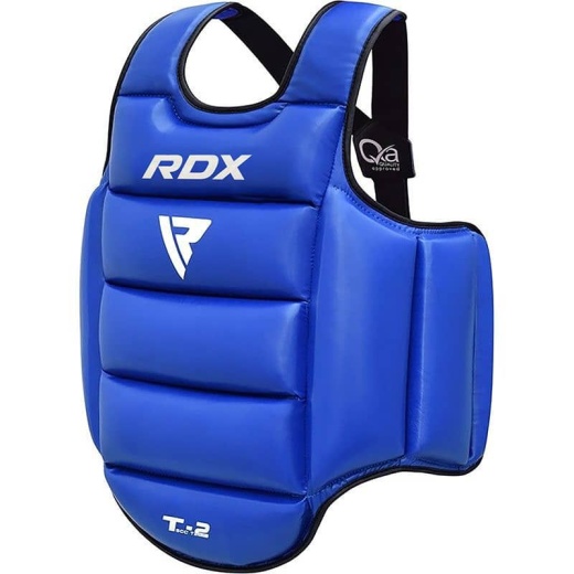RDX T2 CE CERTIFIED KARATE BODY PROTECTOR PADDED CHEST GUARD RED