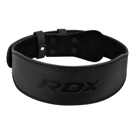 Rdx 4 Inch Leather Weightlifting Gym Belt