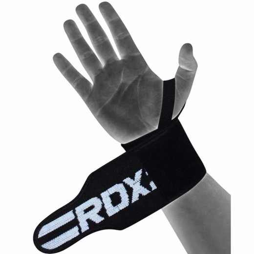 RDX Pro Weight Lifting Gym Wrist Support Wrap Black