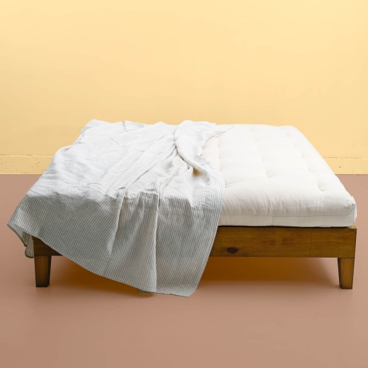 Homesteader Vegan 100% Organic Cotton Futon Mattress Queen (60X80) / 5 Inch Futon