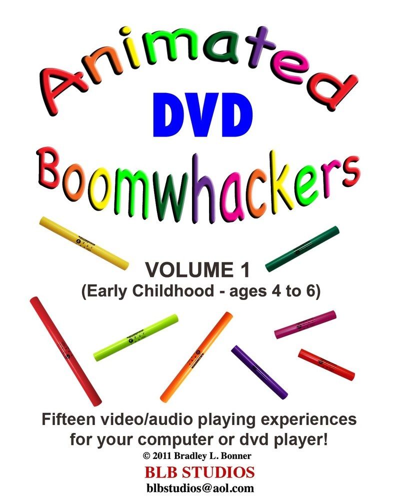 Animated Boomwhackers, Volume 3 Dvd