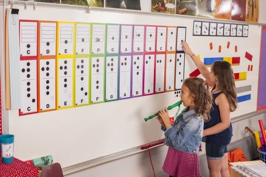 Complete Recorder Magnetix System by Rhythm Band