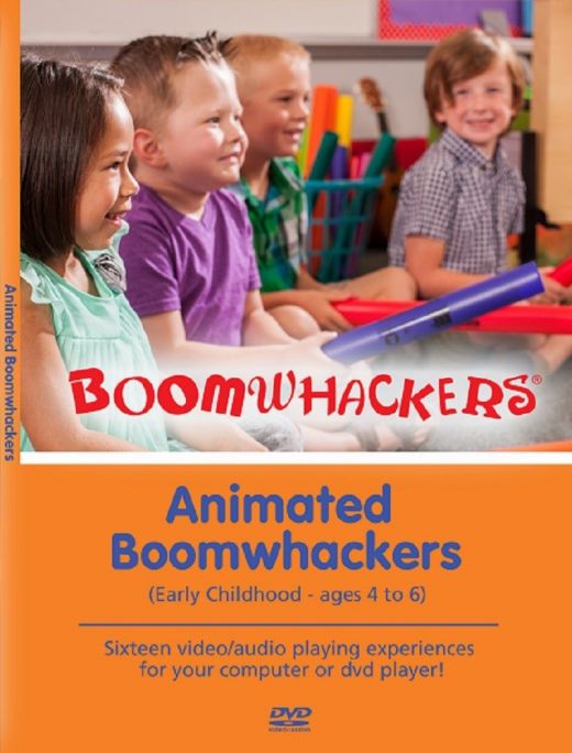 Animated Boomwhackers Volume 1 DVD: Early Childhood Music Education