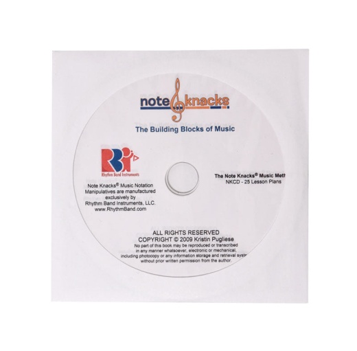 The Note Knacks Music Method CD by Kristin Pugliese