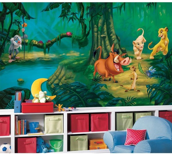 The Lion King Xl Spray And Stick Wallpaper Mural