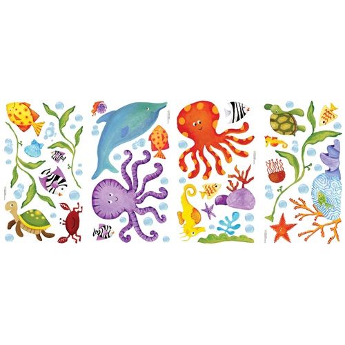 Adventures Under The Sea Wall Decals