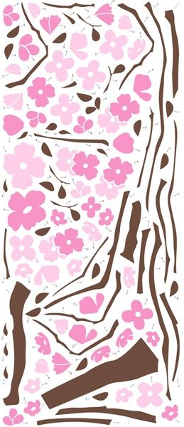 Spring Blossom Tree Giant Decal