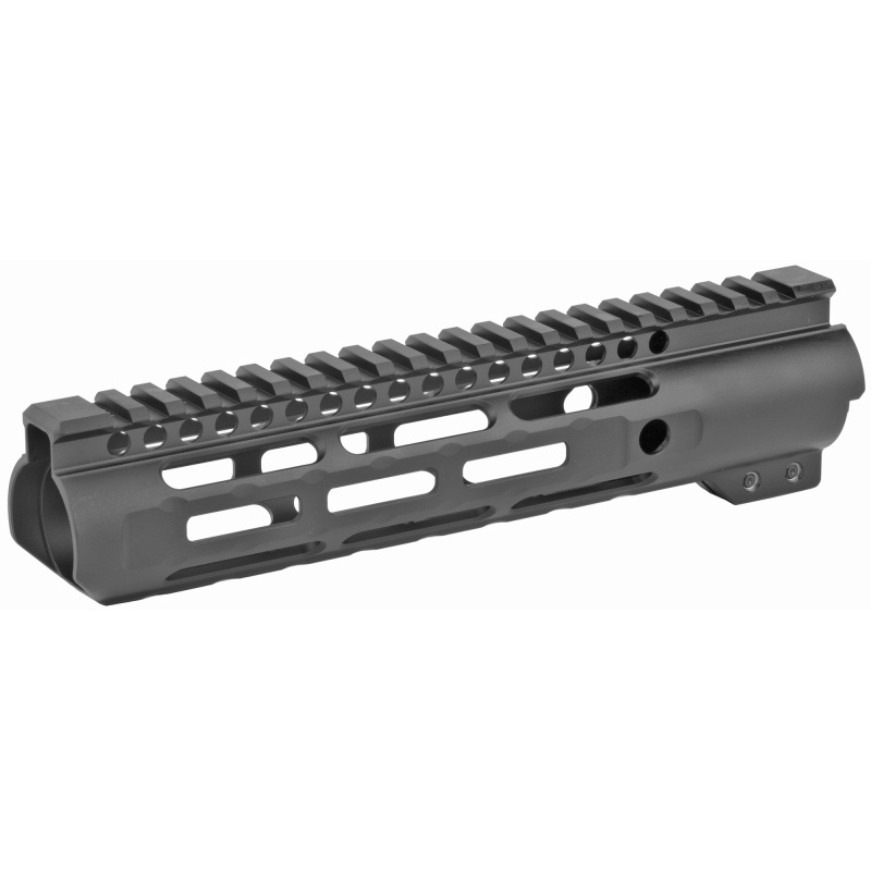 Midwest Industries, Slim Line Handguard, 9.25" Length, M-Lok, Aluminum, Fits Ar-15 Rifles, Includes 5-Slot Polymer Rail, Black Anodized Finish