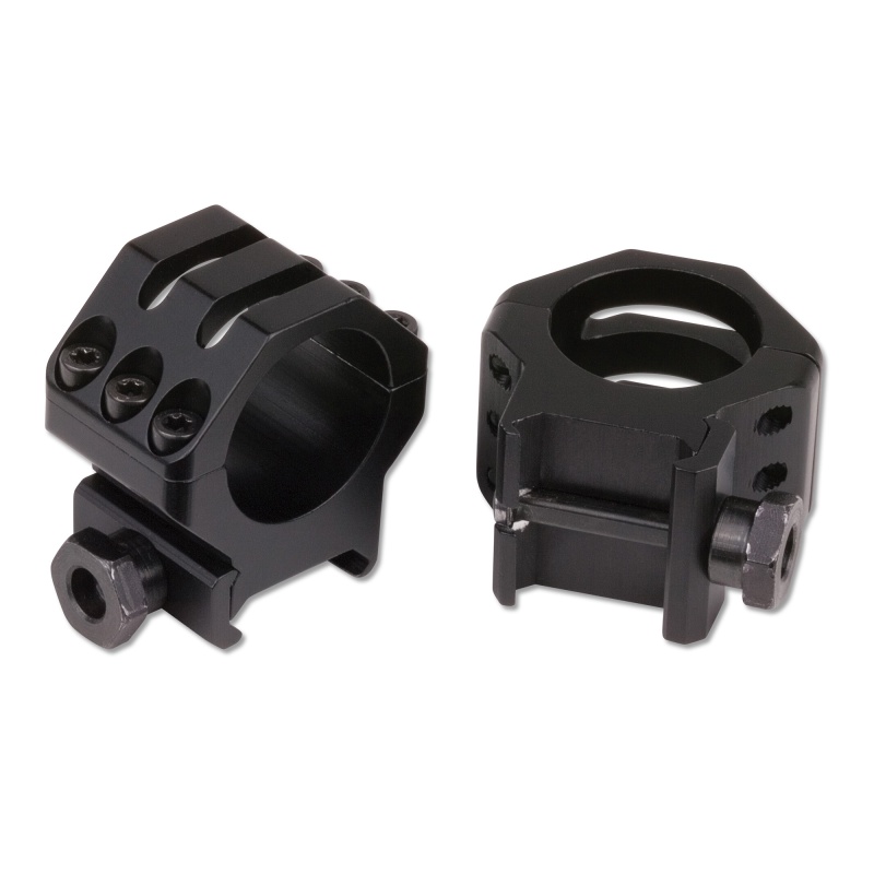Weaver, Tactical Ring, Fits Picatinny, 1", High, 6-Hole, Black