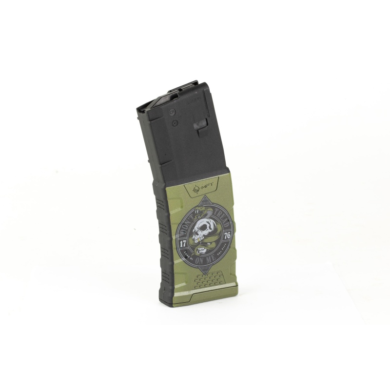Mission First Tactical, Exd, Magazine, 223 Remington/5.56 Nato, 30 Rounds, Fits Ar-15, Don't Tread On Me Graphic