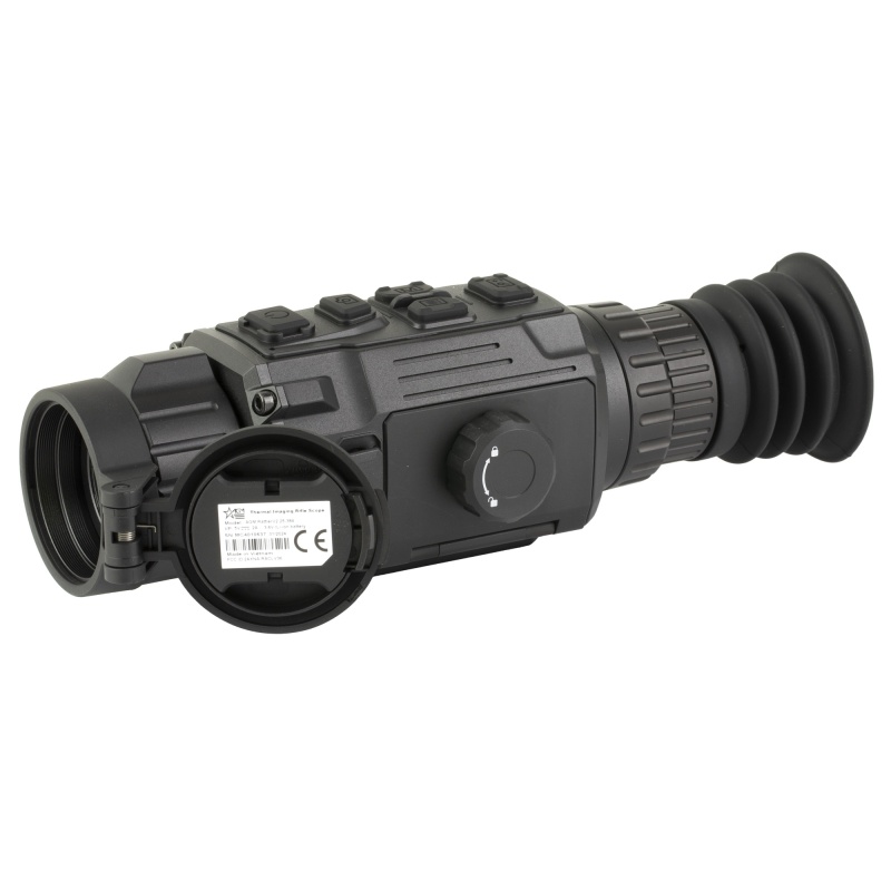 Agm Global Vision, Rattler V2, 1X/2X/4X/8X Digital Zoom, 25Mm Objective, Multiple Reticles, 384X288 Resolution, Matte Finish, Black