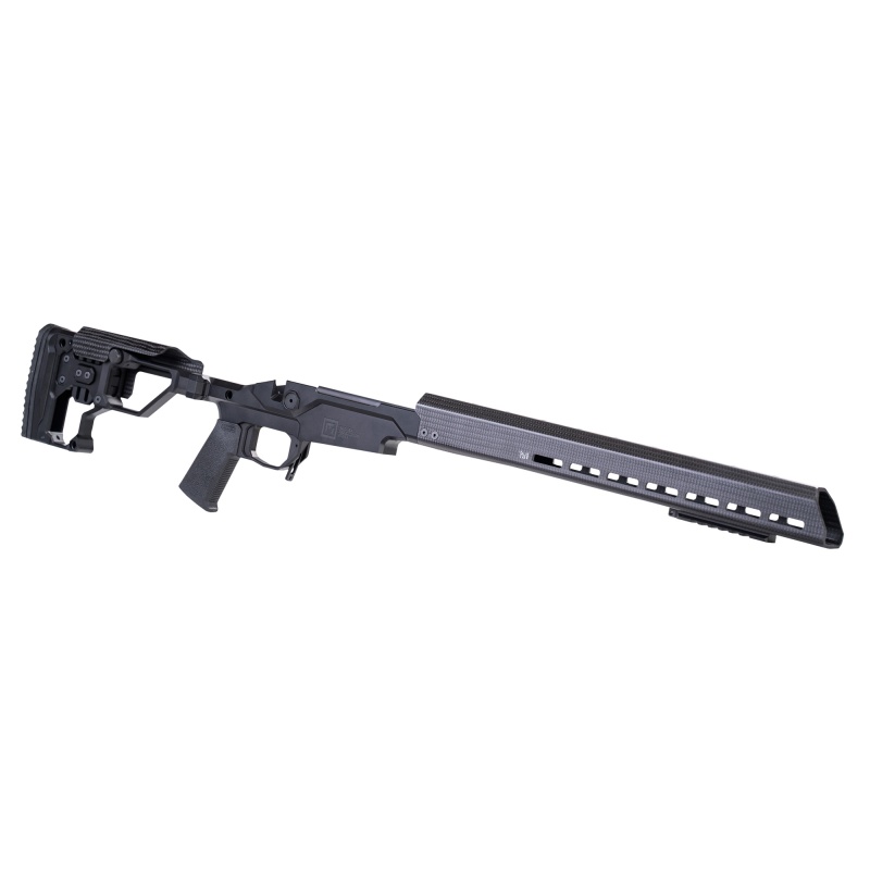 Christensen Arms, Modern Precision Rifle Chassis, Black Anodized, Fits Remington 700 Long Action, 17" M-Lok Forend
