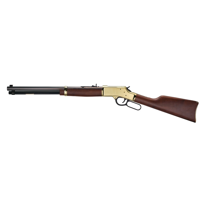 Henry Repeating Arms, Big Boy, Lever Action Rifle, 45 Colt, 20" Octagon Barrel, Blued Finish, Brass Receiver, Large Loop Lever, Fully Adjustable Semi Buckhorn Sights, American Walnut Stock, 10 Rounds