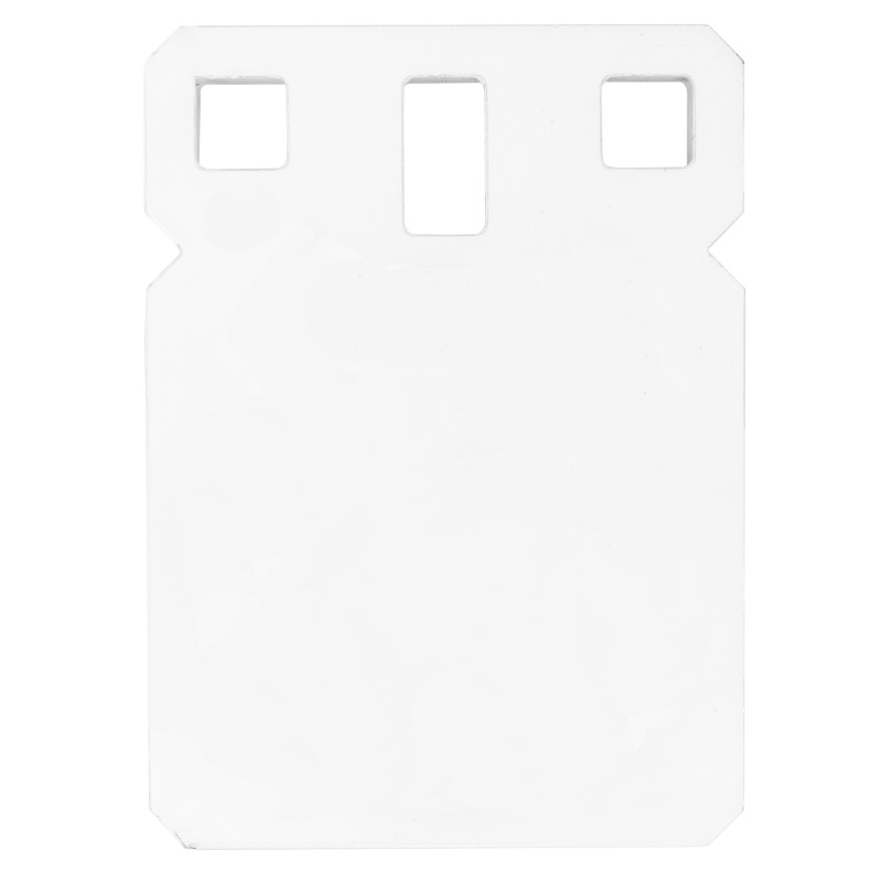 Birchwood Casey, Ar500 Gong, 4" Square Target, 3/8", White