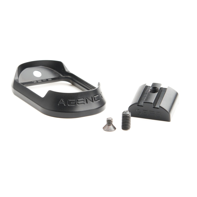 Agency Arms, Duty Magwell, Fits Glock 17 Gen 5, No Back Strap, Matte Finish, Black
