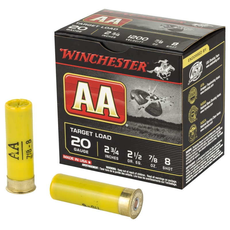 Winchester AA Target Load 20 Gauge Shotshells